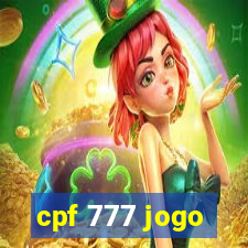 cpf 777 jogo